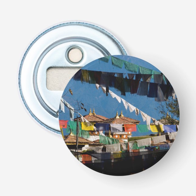 Gebetsfahnen und -chorten flaschenöffner (Vorderseite)