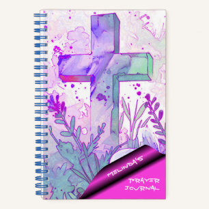 Gebetsjournal - Rosa Schattierungen Notizbuch