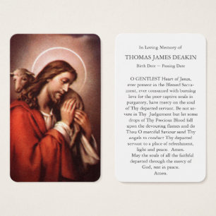 Gebetskarte Jesus Good Shepherd 4