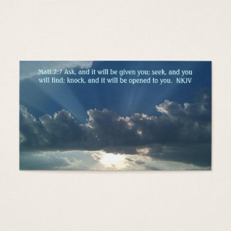 Gebetskarte Matt 7:7