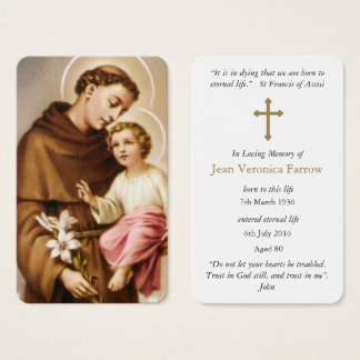 Gebetskarte | St Anthony 3