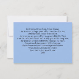 Gebetskarte: Unsere Hoffnungsschimmer stärken Dankeskarte