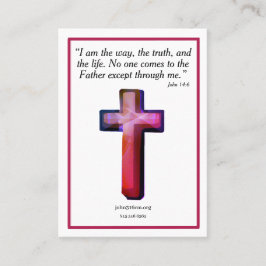 Gebetskarte Visitenkarte