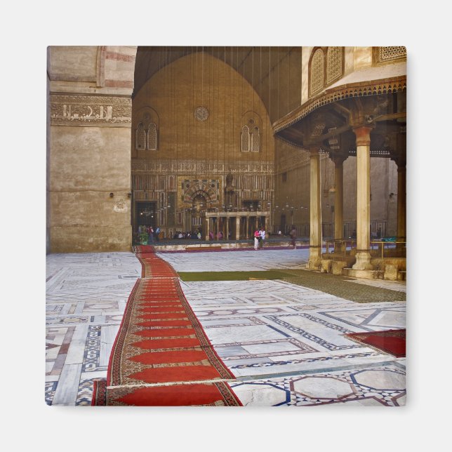 Gebetsmorsche, die in die islamische Moschee, Kair Magnet (Vorne)