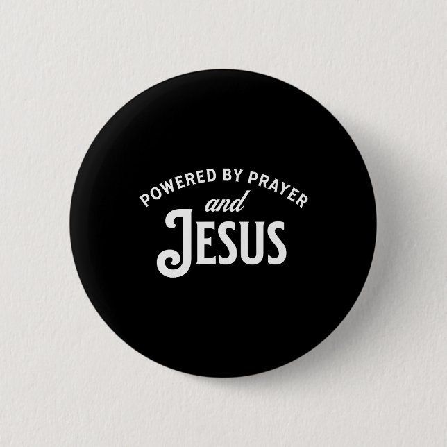 Gebetsmut und Weihnachten Button (Vorderseite)