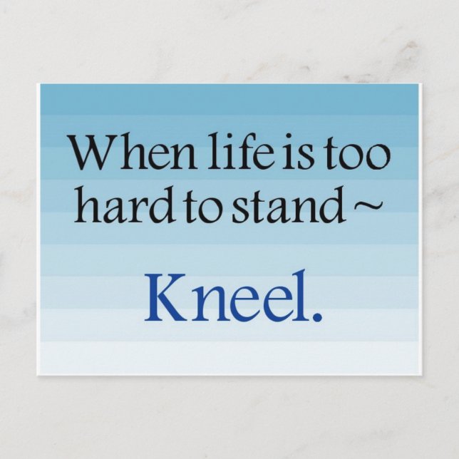 Gebetspenden Postkarte (Vorderseite)