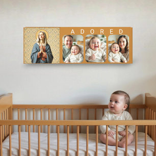 Gebetsset Divine Grace - Geliebtes Baby-Foto  Leinwanddruck