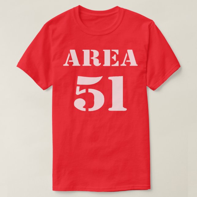 Gebiet 51 3 T-Shirt (Design vorne)