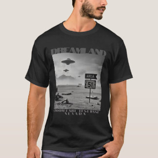 Gebiet 51 Dreamland Nevada T-Shirt