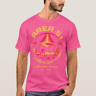 Gebiet 51 Fortgeschrittene Flugschule Groom Lake N T-Shirt