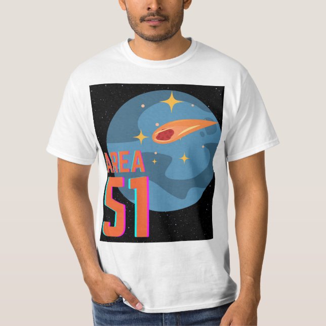 Gebiet 51 T-Shirt (Vorderseite)