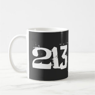 Gebiet Code 213 (Los Angeles) Kaffeetasse
