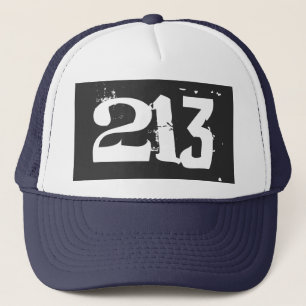 Gebiet Code 213 (Los Angeles) Truckerkappe