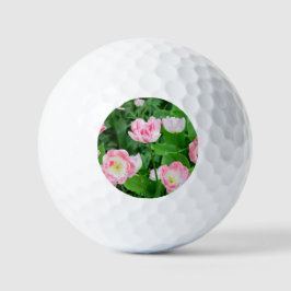 Gebiet der rosa Tulpen Golfball