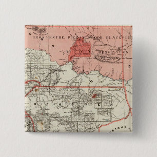 Gebiet Montana Button