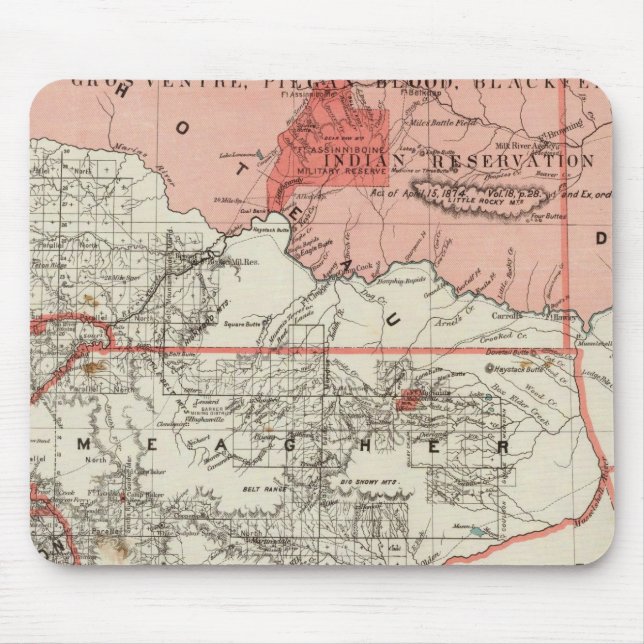 Gebiet Montana Mousepad (Vorne)