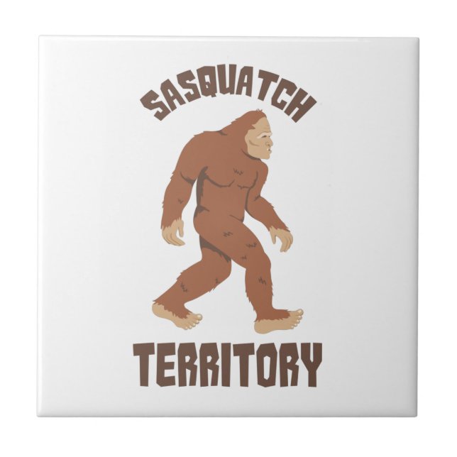 Gebiet Sasquatch Fliese (Vorderseite)