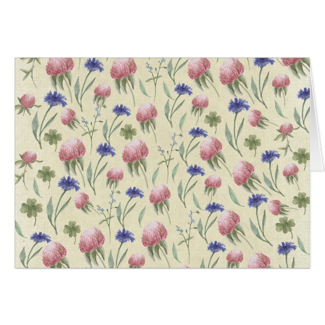 Gebiet wild lebender Blume (Vorderseite (Horizontal))