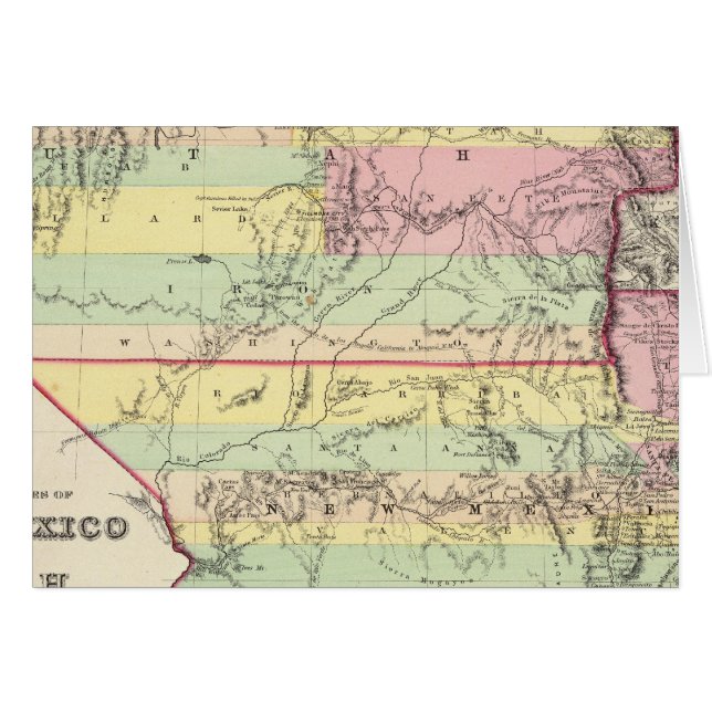 Gebiete in New Mexico und Utah (Vorderseite (Horizontal))