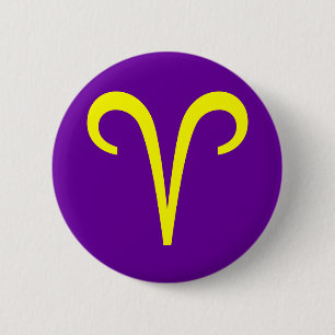 GEBIETE, ZODIAKALES ZEICHEN BUTTON