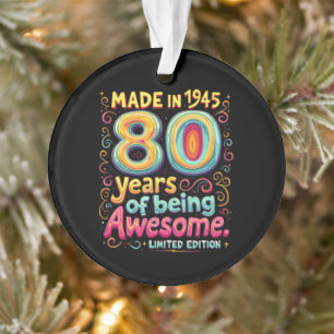 Gebildet 1945, 80 Jahre Phantastisch Ornament