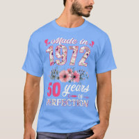 Gebildet 1972 florales 50-jähriges 50-jähriges Geb