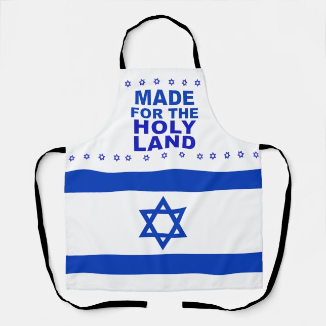 Gebildet für das Heilige Land Schürze (Vorderseite)