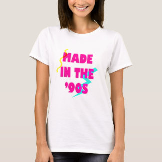 Gebildet in den 90er Jahren Retro Neon Custom Gebu T-Shirt