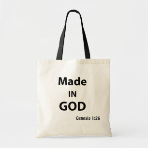 Gebildet in Gottes Bild Tragetasche