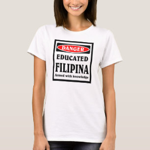 Gebildete Filipina T-Shirt