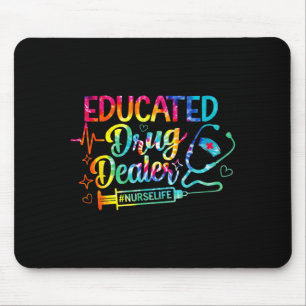 Gebildete Krankenschwester Leben Lustige Krankensc Mousepad