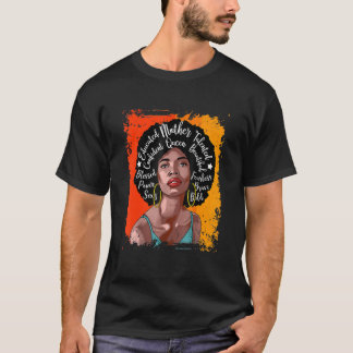Gebildete Mutter talentierte Konfidenzkönigin schö T-Shirt