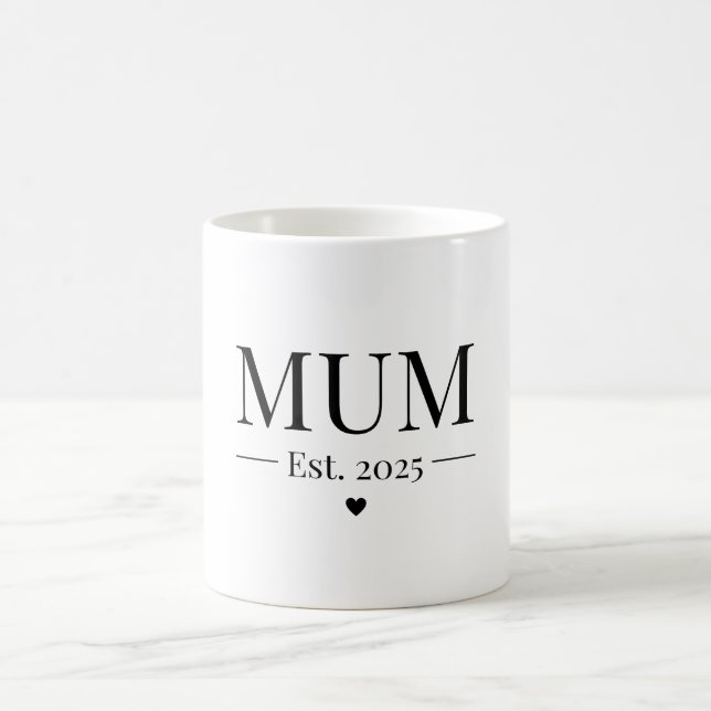 Gebildete Summe 2025 Kaffeetasse (Mittel)