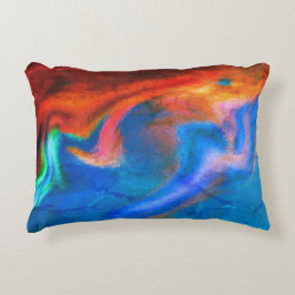 Gebildetes Sonnenuntergang Akzent Pillow Dekokissen