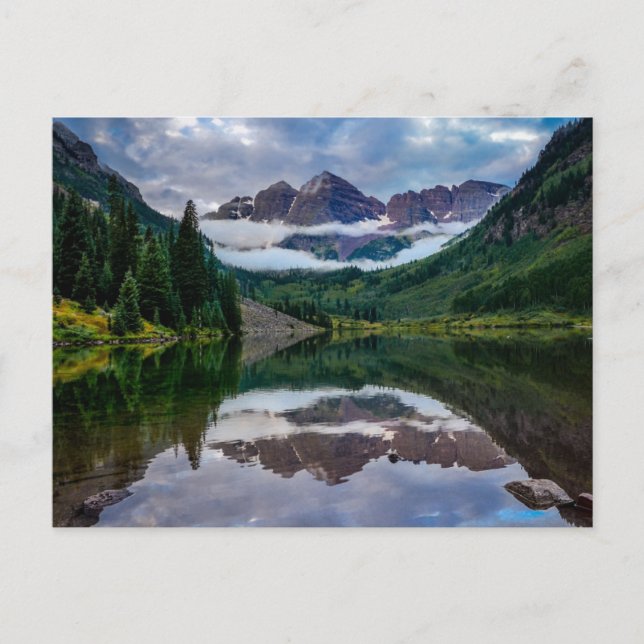 Gebirge | Aspen Colorado Postkarte (Vorderseite)