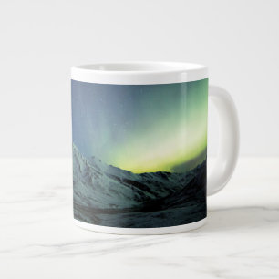 Gebirge   Aurora Borealis & Milky Way Alaska Jumbo-Tasse