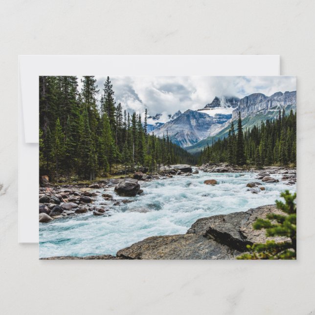 Gebirge | Banff National Park Alberta, Kanada Dankeskarte (Vorderseite)