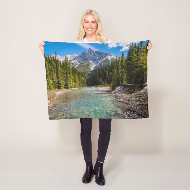Gebirge | Banff National Park, Kanadische Rockies Fleecedecke (Beispiel)