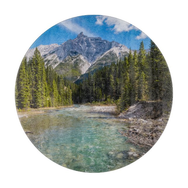 Gebirge | Banff National Park, Kanadische Rockies Schneidebrett (Vorderseite)