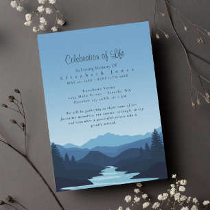 Gebirge bei der Dusk-Feier zur Beerdigung des Lebe