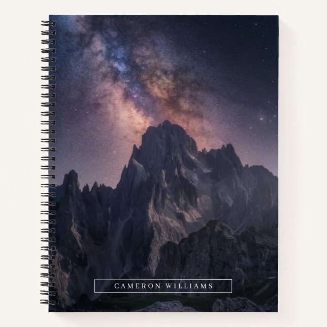 Gebirge | Dolomiten, Italien Notizbuch (Vorderseite)
