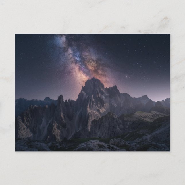 Gebirge | Dolomiten, Italien Postkarte (Vorderseite)