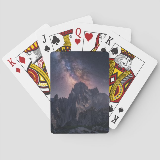Gebirge | Dolomiten, Italien Spielkarten (Rückseite)