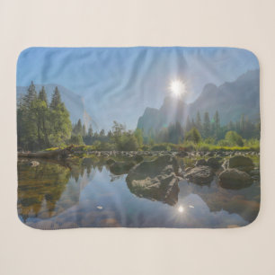 Gebirge El Capitan Yosemite Park, Kalifornien Sherpadecke