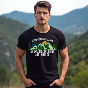 Gebirge fordern, dass ich Camping wandern muss T-Shirt