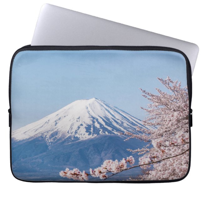 Gebirge | Fuji Tokyo, Japan Laptopschutzhülle (Vorderseite)