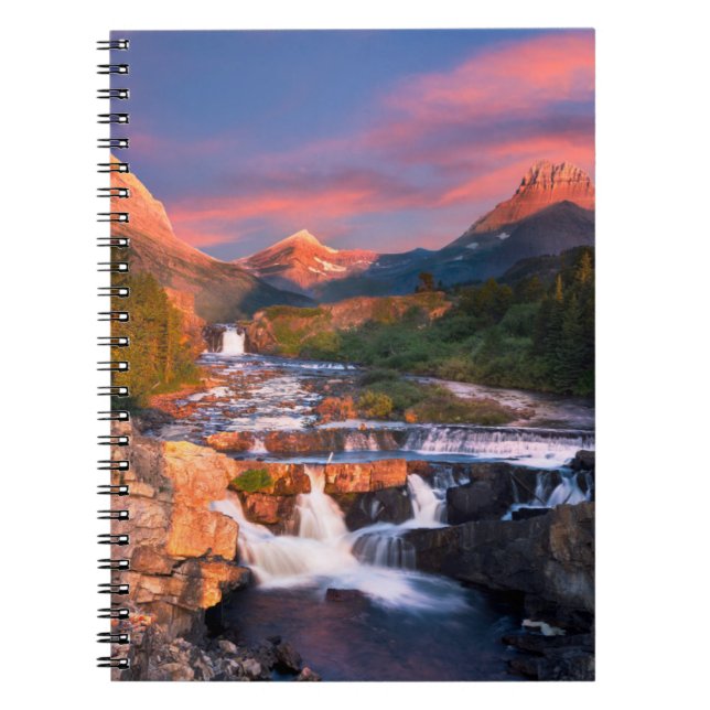 Gebirge | Glacier National Park, Montana Notizblock (Vorderseite)