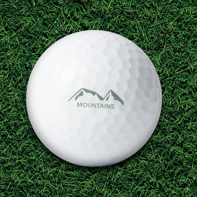 Gebirge Golfball (Mountains golf ball)