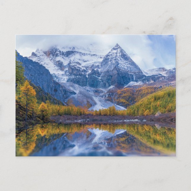 Gebirge | Himalaya-Berge, China Postkarte (Vorderseite)