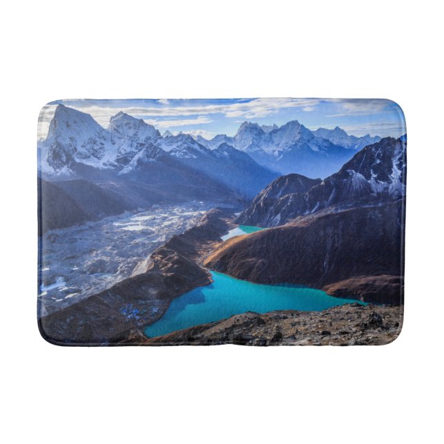 Gebirge | Himalaya-Berge, Peru Badematte (Vorderseite)